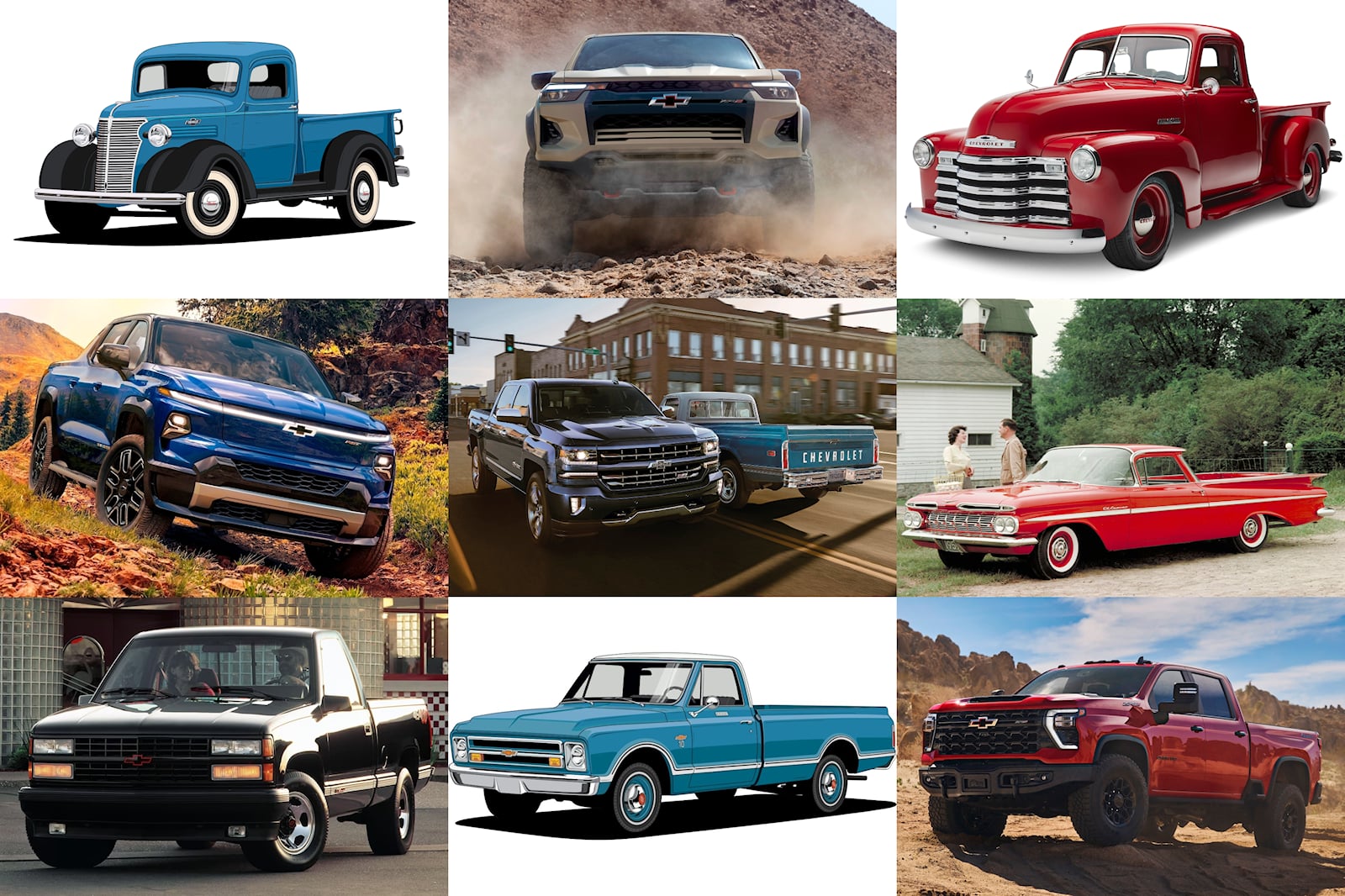 , 10 meilleures camionnettes Chevy de tous les temps
